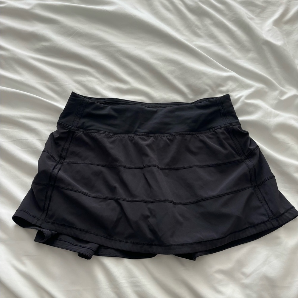 Black Lululemon Tennis Skirt